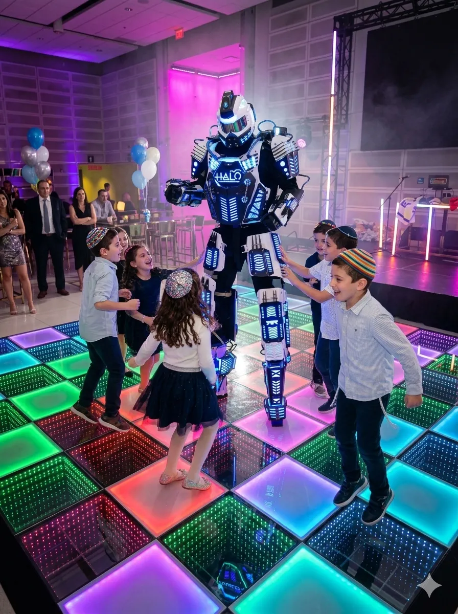 Bar and Bat Mitzvah interactive entertainment, racing simulator rental