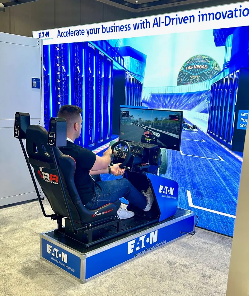 Brand activation for trade show expos with interactive games and corporate marketing