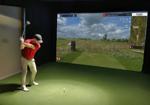 Golf simulator rental for events