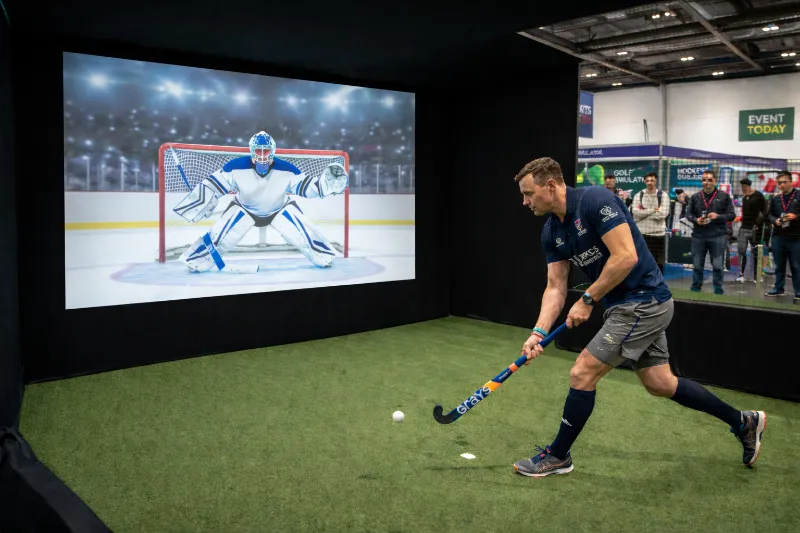 Hockey simulator rental for events