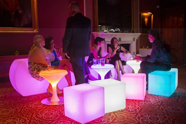 LED cubes rental for events
