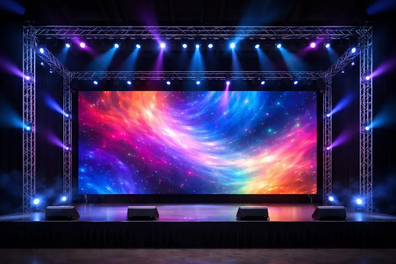 LED video wall rental for events