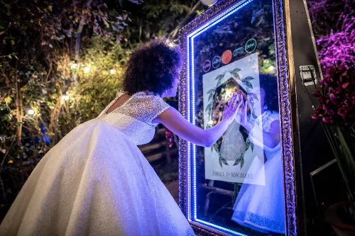 Magic mirror photobooth rental los angeles