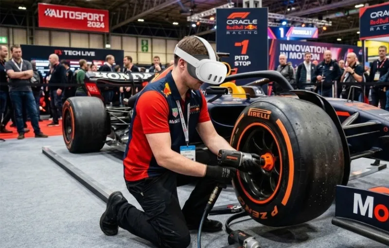 Pit stop challenge VR rental for events