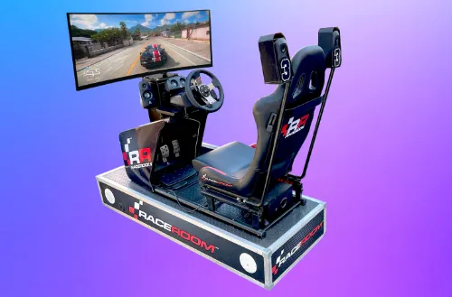 Racing simulator rental in Los Angeles, CA