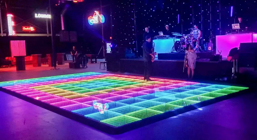 Led dance floor rental