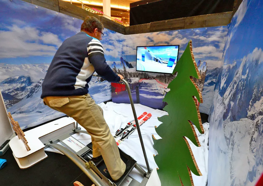 Ski simulator for rent