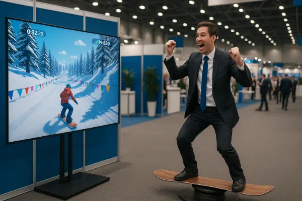 Snowboard simulator