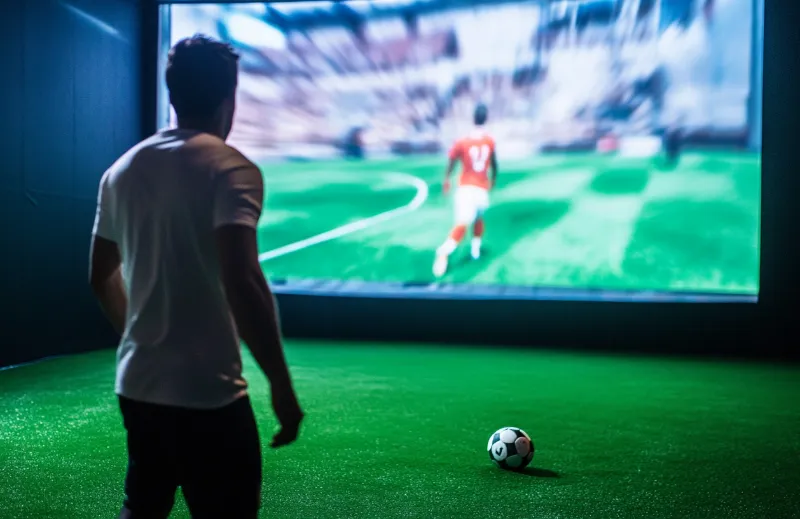 Soccer simulator rental for events