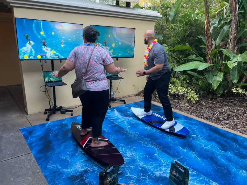 Rent surf simulator for trade shows and brand activations