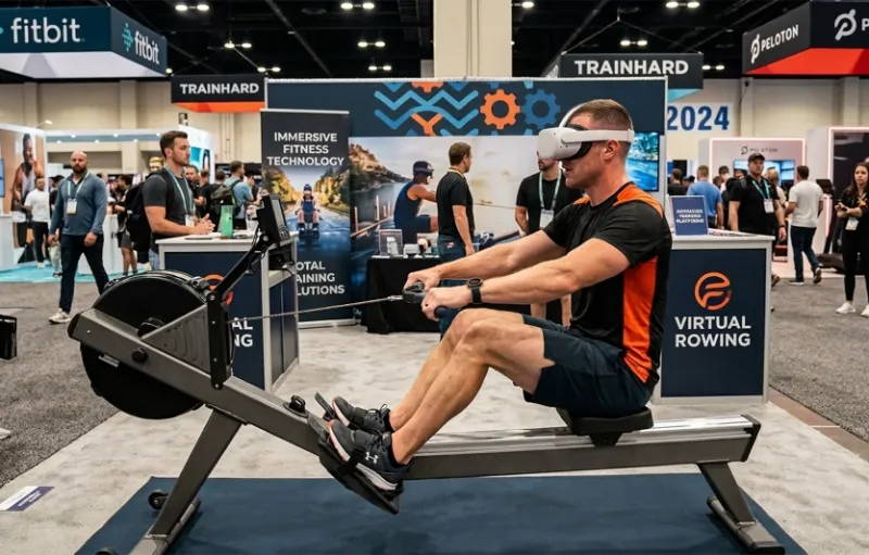 Rowing simulator VR rental for events