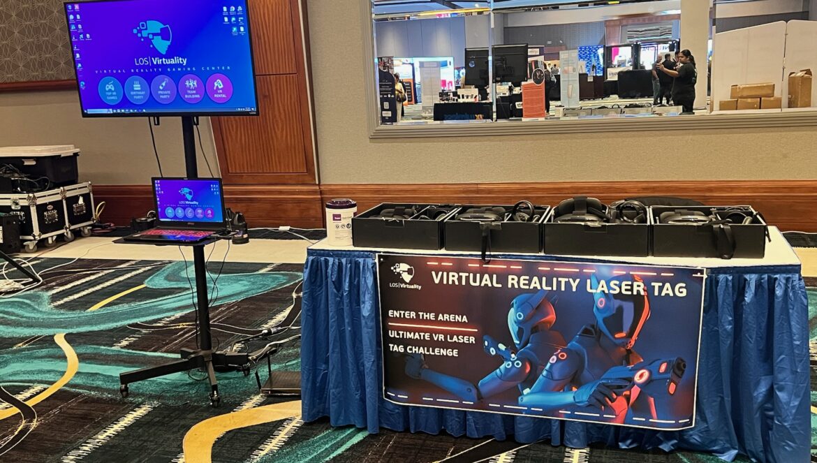 Trade Show VR Laser Tag Entertainment Rental