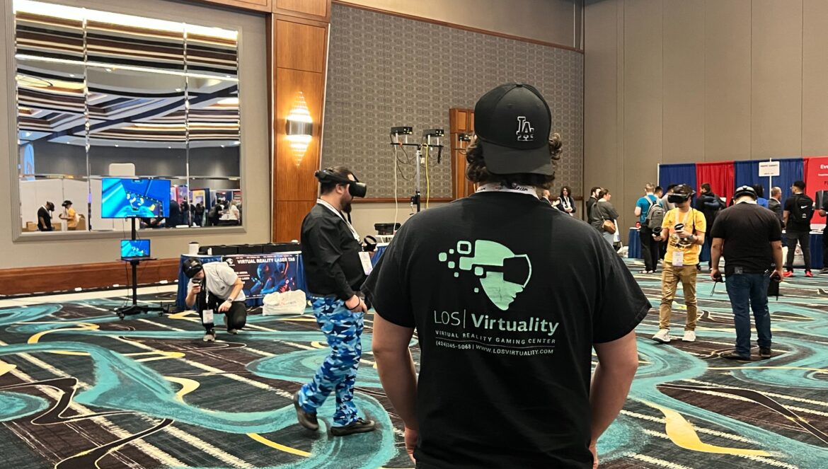 Trade Show VR Laser Tag Entertainment Rental