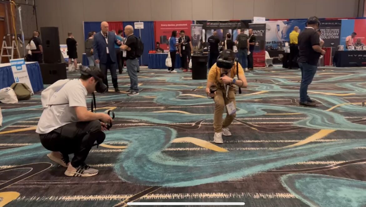 Trade Show VR Laser Tag Entertainment Rental