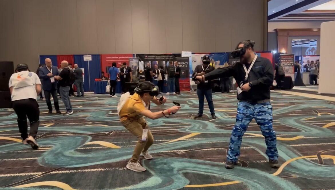 Trade Show VR Laser Tag Entertainment Rental