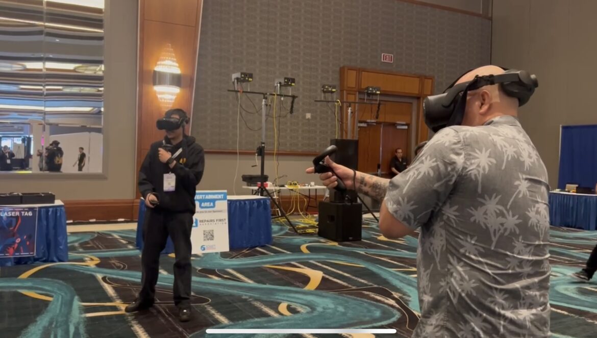 Trade Show VR Laser Tag Entertainment Rental