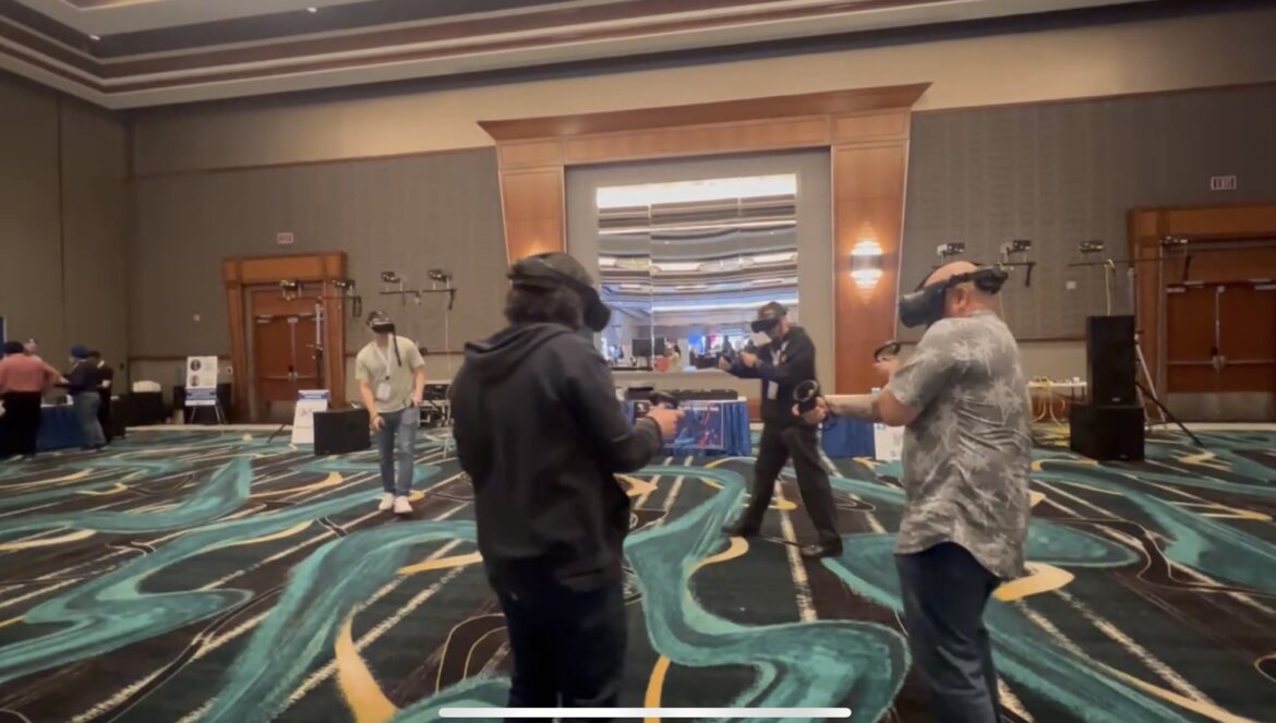 Trade Show VR Laser Tag Entertainment Rental