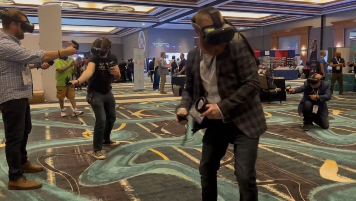 Trade Show VR Laser Tag Entertainment Rental