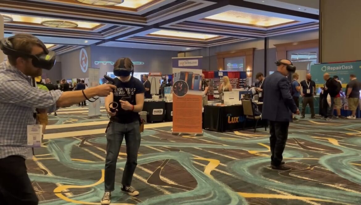 Trade Show VR Laser Tag Entertainment Rental