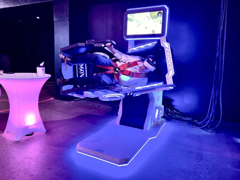 360 VR Spinning Chair Simulator