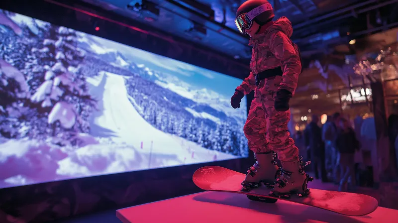 snowboard simulator rental