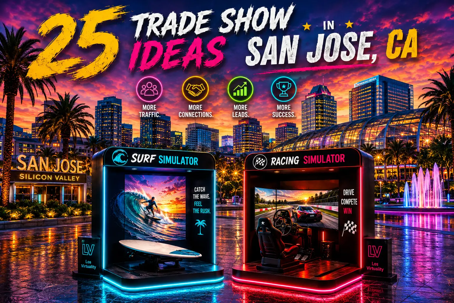 25 trade show ideas in sanjose