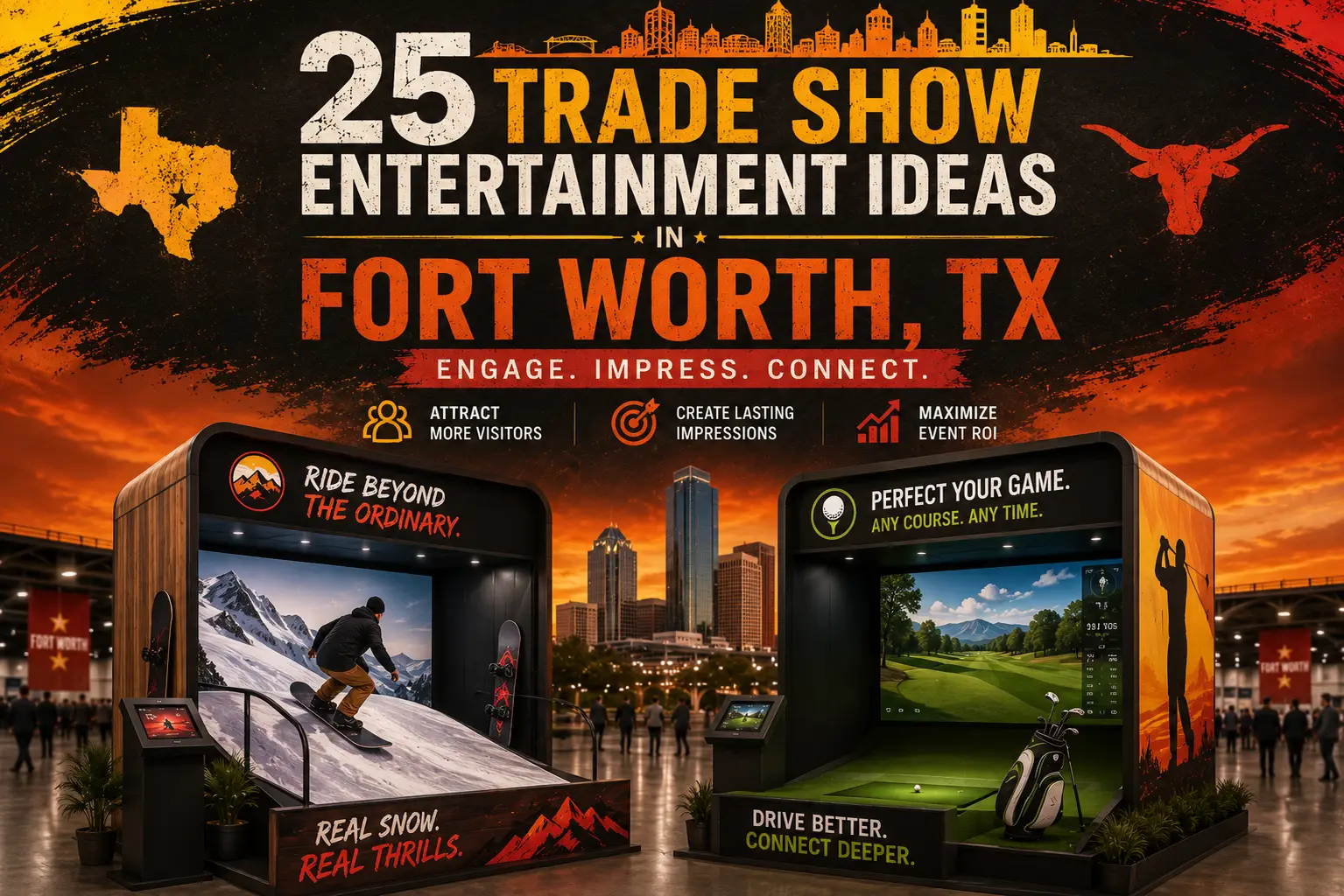 25 trade show ideas in fortworth
