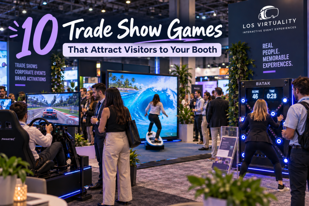 10 trade show games that attract visitors to your booth