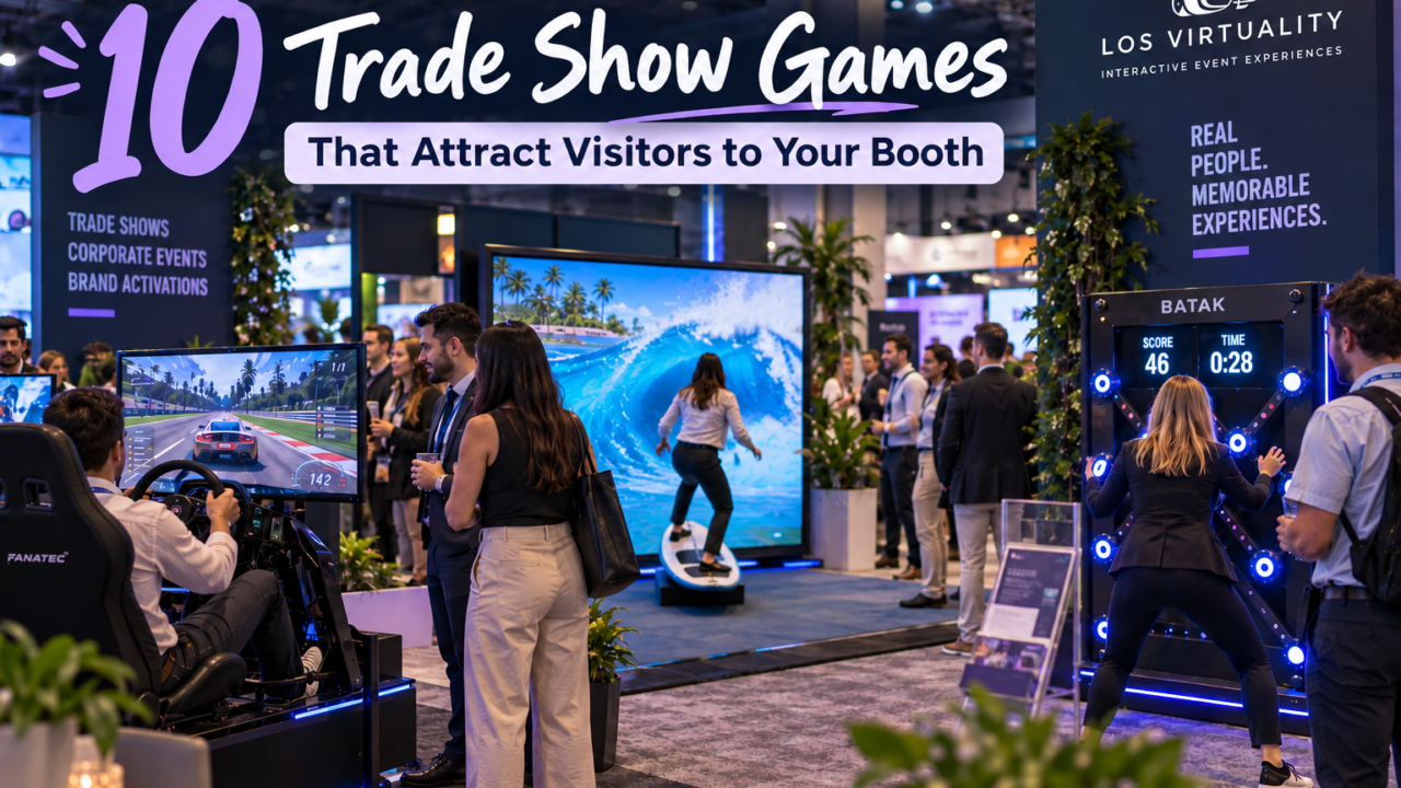 10 trade show games that attract visitors to your booth