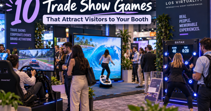 10 trade show games that attract visitors to your booth