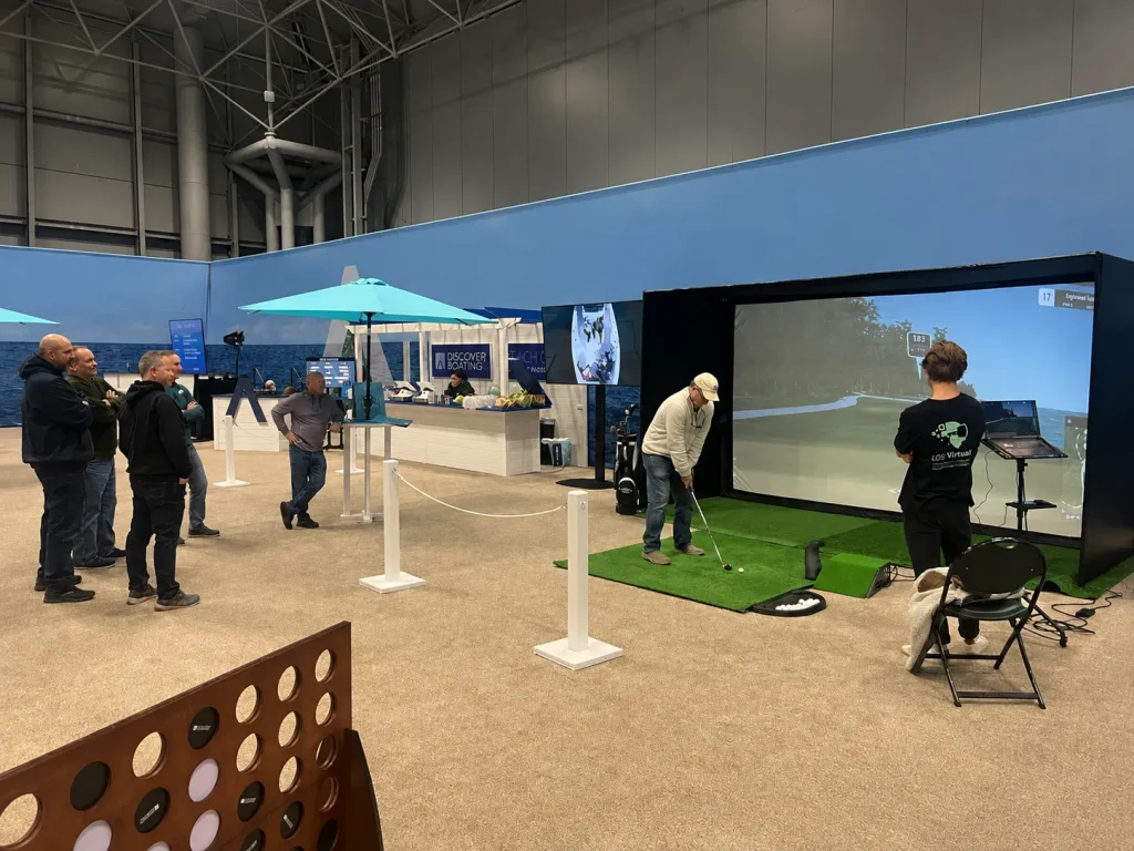 golf simulator rental 3