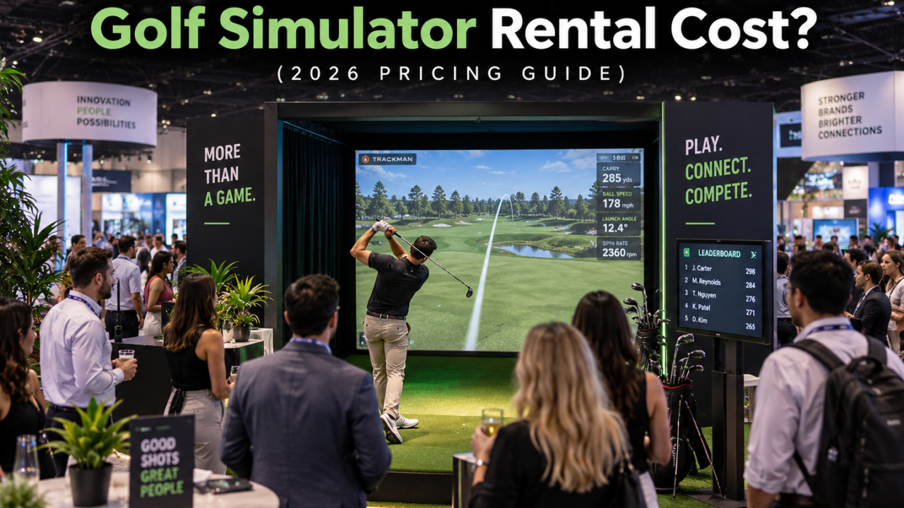 golf simulator rental cost guide