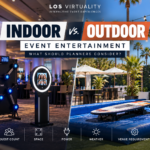 indoor vs. outdoor event entertainment