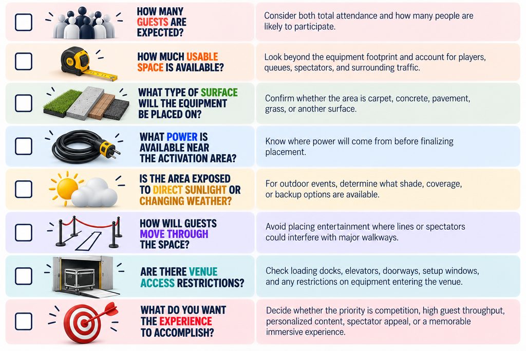 quick planner checklist for trade show and corporate event planning