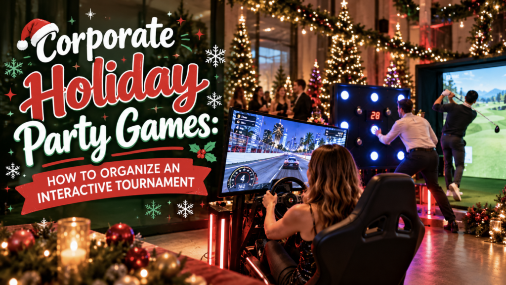 corporate holiday party games: how to organize an interactive tournament
