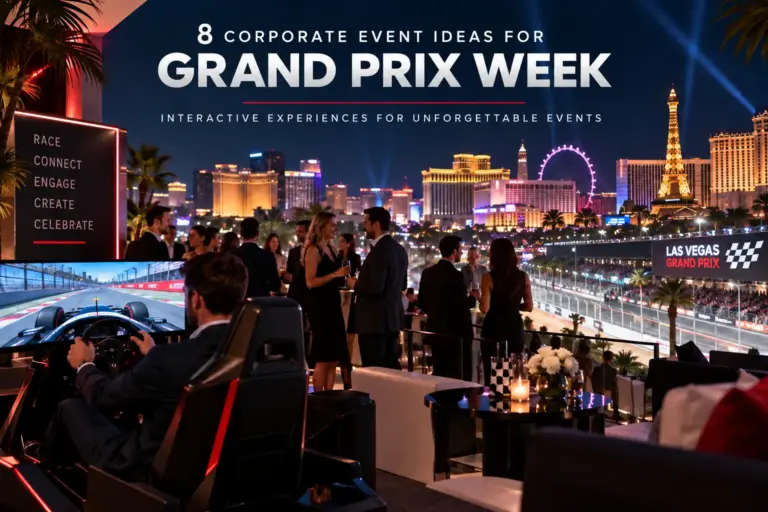 8 Las Vegas Grand Prix Corporate Event Ideas for Race Week 2026