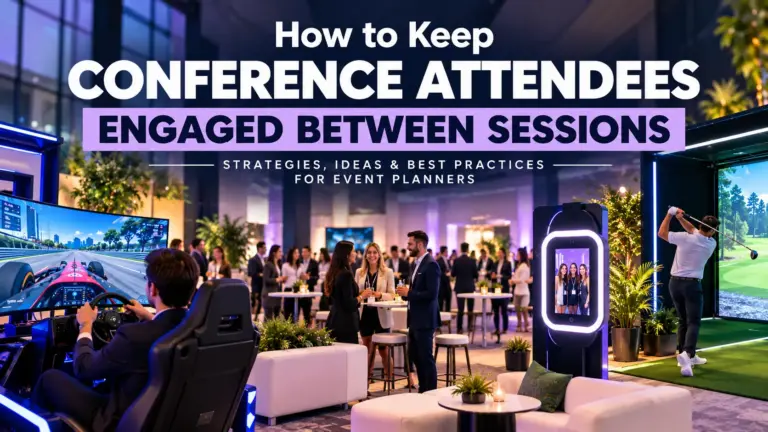 How to Keep Conference Attendees Engaged Between Sessions